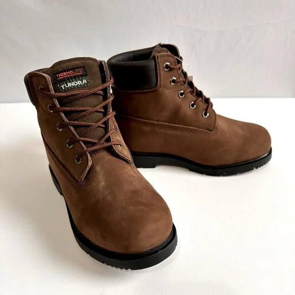 Tundra Thermolite Insulated Waterproof Chocolate Brown Boots Men’s/Women… - Picture 2 of 13